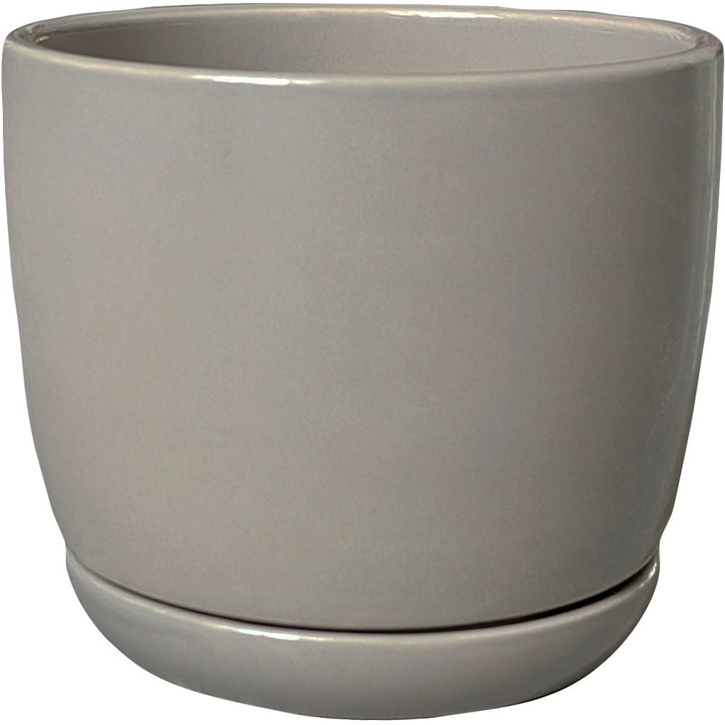 Clayworks Ana Planter (GRAY, 12 IN)