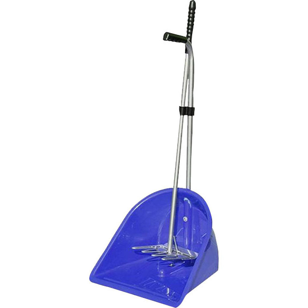 Manure Scoop & Rake (BLUE)
