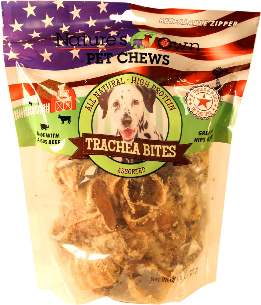 Nature'S Own Usa Trachea Bites (BEEF, 8 OZ)