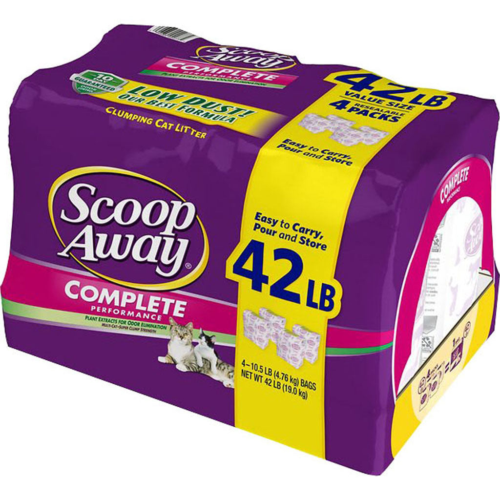 Scoop Away Complete Performance Multi-Cat Litter (SCENTED, 42 LB)