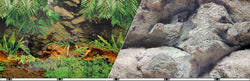 Double-Sided Rainforest/Boulder Background (19 IN X 50 FT)