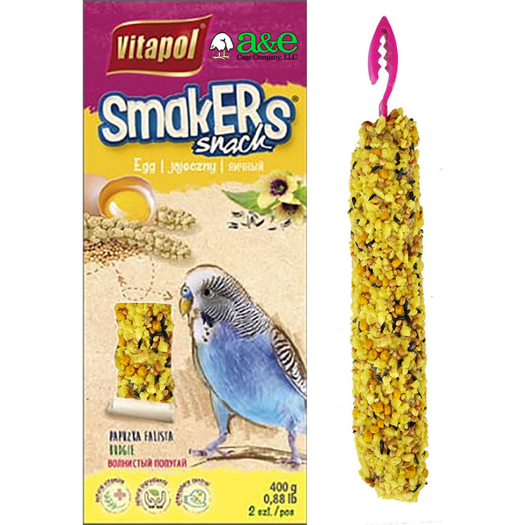 Smakers Treat Stick Parakeet (EGG, 2 PK)