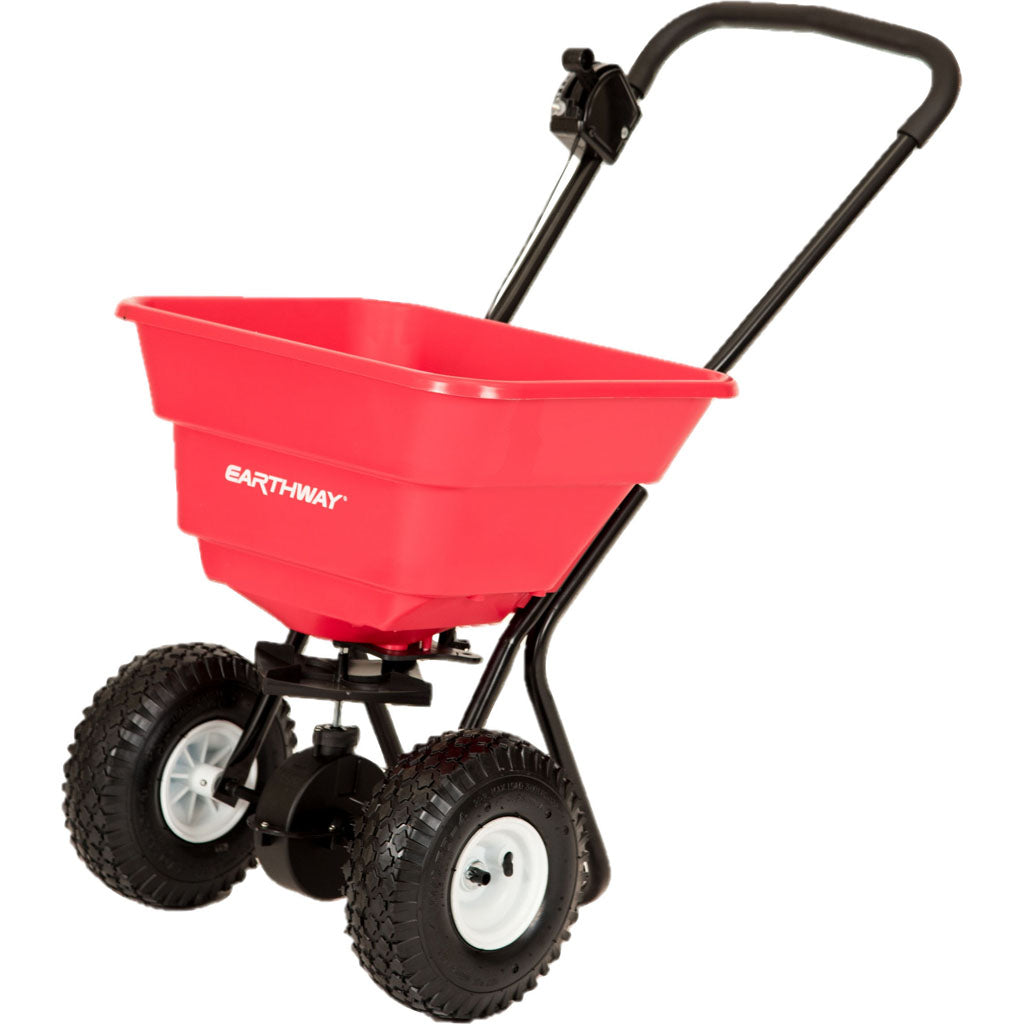Earthway Estate Residential Broadcast Spreader (RED, 80 LB HOPPER)