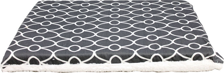 Quiet Time Defender Series Reversible Crate Pad (GRAY, 30X21.25X2.32 I)