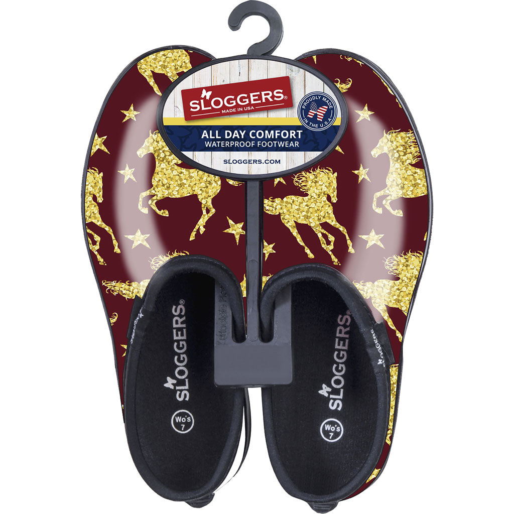 Sloggers Womens Waterproof Comfort Shoe (HORSE STAR BARN, SZ 11)