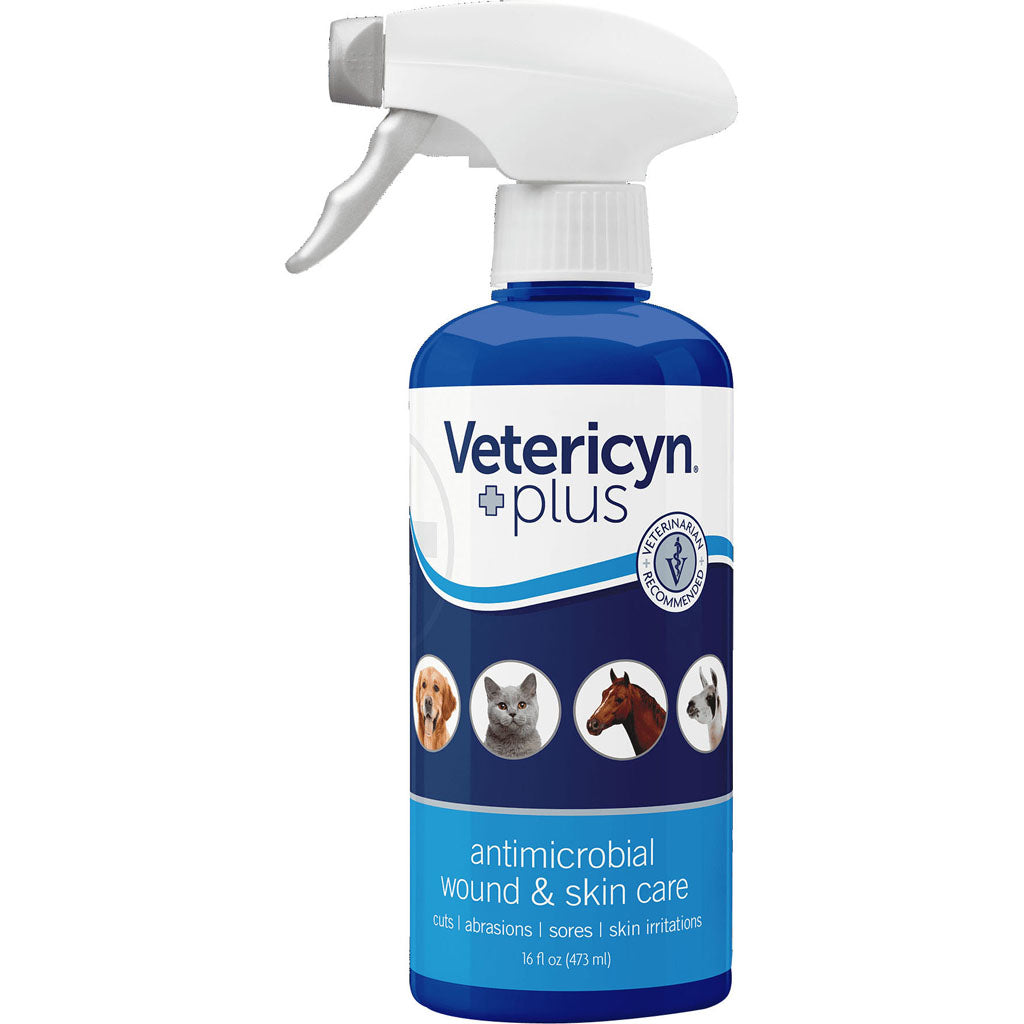 Vetericyn Plus Antimicrobial Wound & Skin Care (16 OZ)