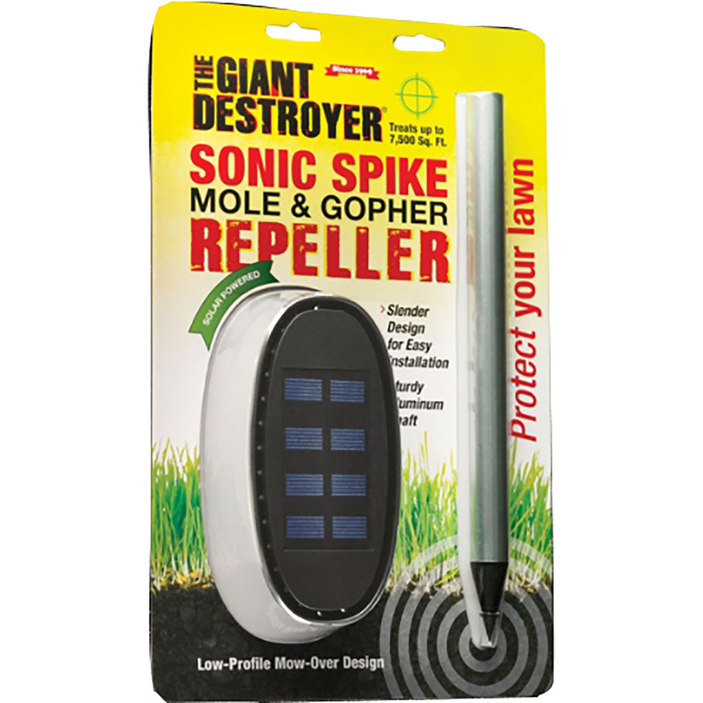 Giant Destroyer Sonic Spike Mole & Gopher Repeller