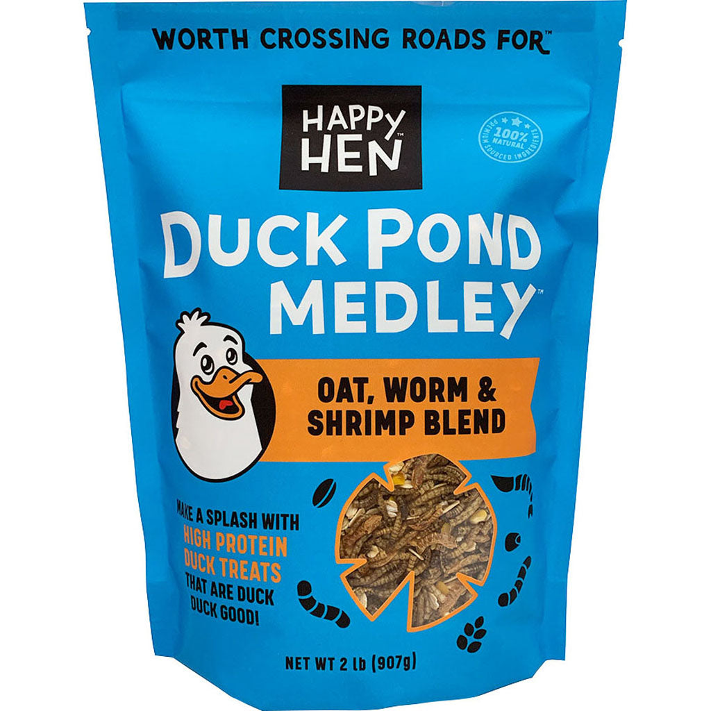 Happy Hen Duck Pond Medley (OAT/SHRIMP/WORM, 2 LB)