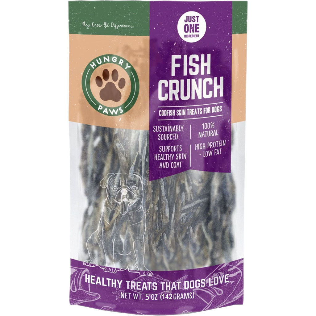 Hungry Paws Skin Twist Single Ingredient Treat (COD, 5 OZ)