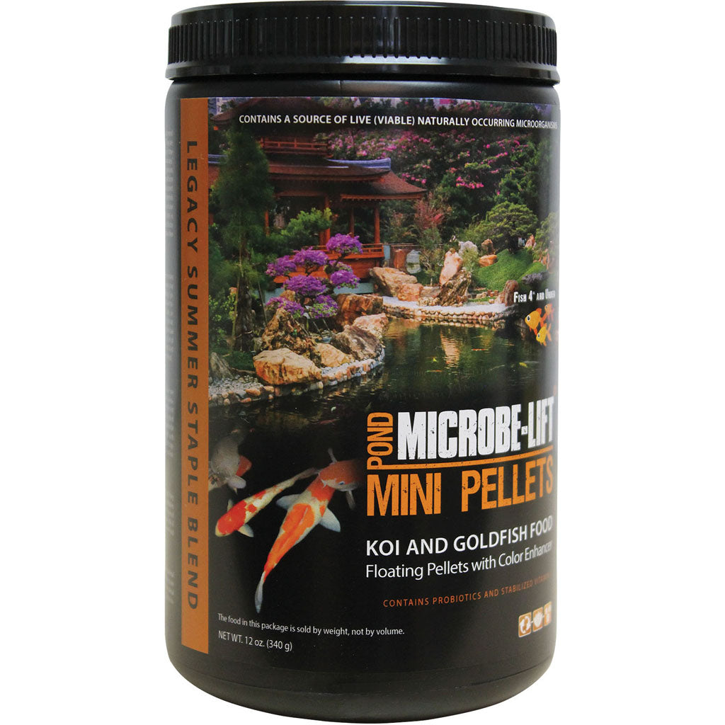 Microbe-Lift Koi & Goldfish Mini Pellets (12 OZ)