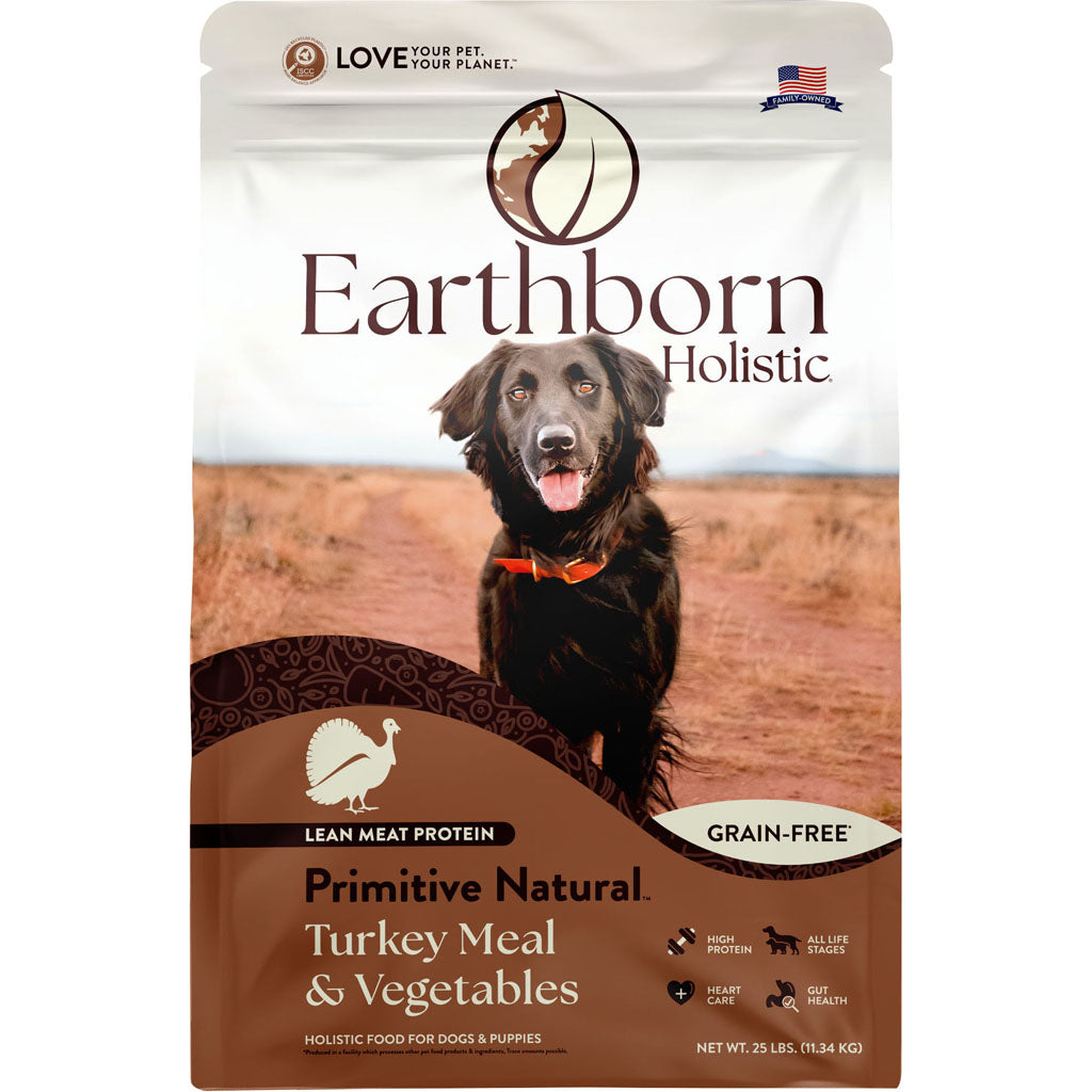 Holistic Primitive Natural Grain Free Dog Food (TURKEY/CHICKEN/, 25 LB)