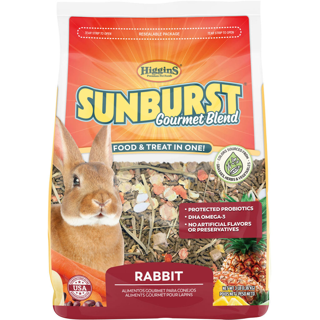 Sunburst Gourmet Blend Rabbit (3 LB)