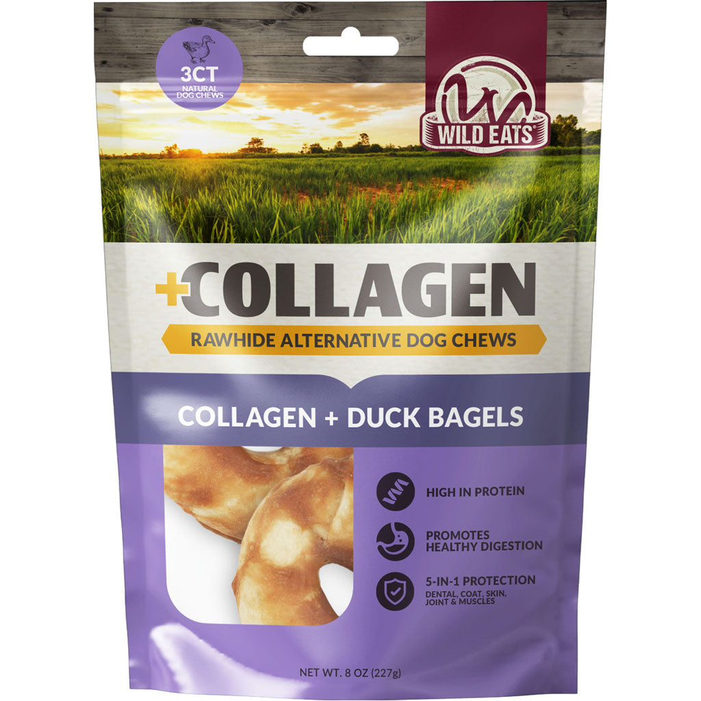 Wild Eats Collagen Bagel (DUCK, 3 PK)
