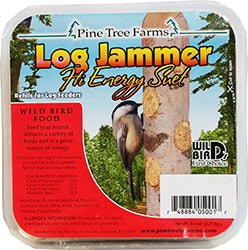 Pine Tree Farms Log Jammer Suet Plugs (HI ENERGY, 9.4 OZ-3 PK)