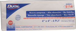 Non-Sterile New Sponge (WHITE, 4X4 IN)