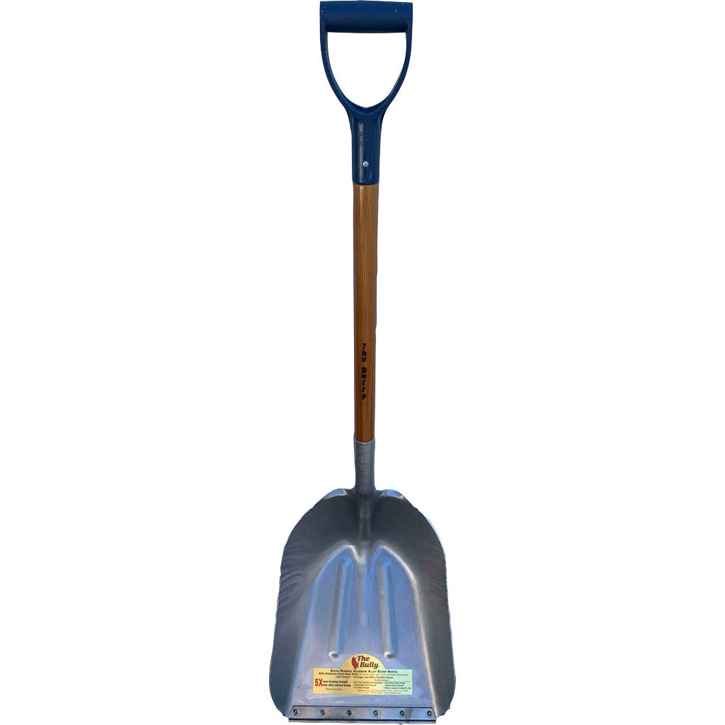 Bully #14 Scoop Shovel W/Wearstrip D Handle (36 IN)