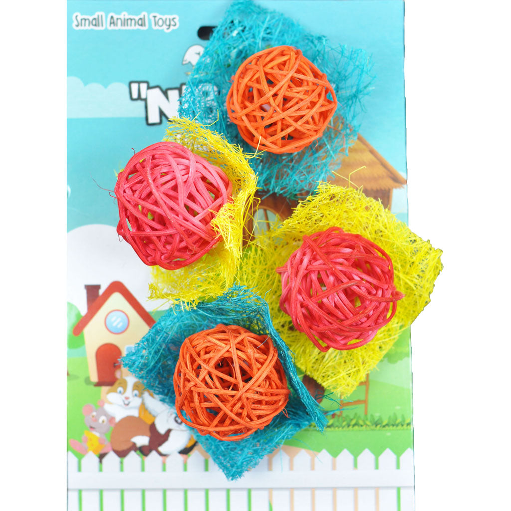 Nibbles Loofah Bon Bons Chews (SM-4 PK)