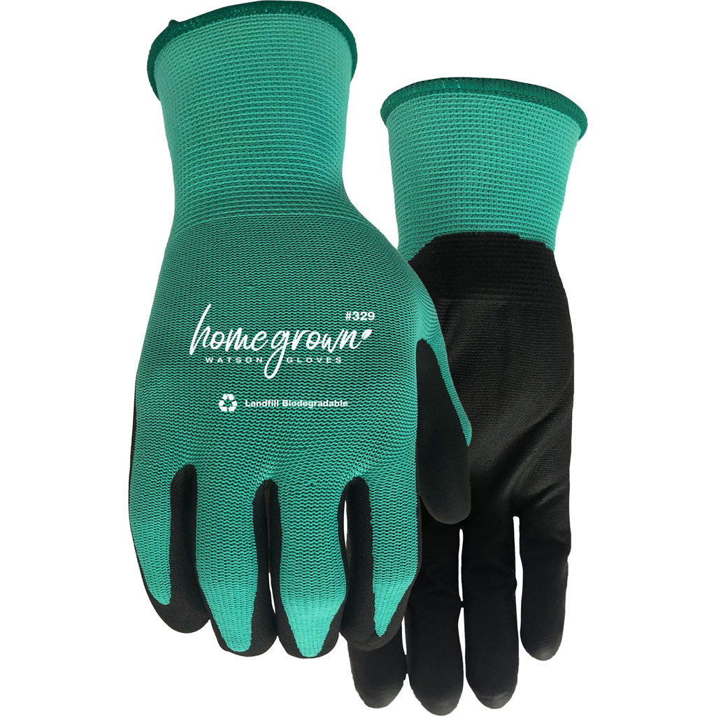 Watson Gloves Ladys Jade Wastenot Fabric (TEAL, MD)