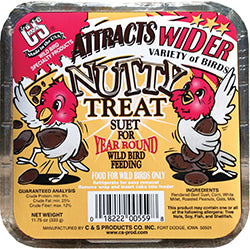 C&S Treat Suet (NUTTY, 11.75 OZ)
