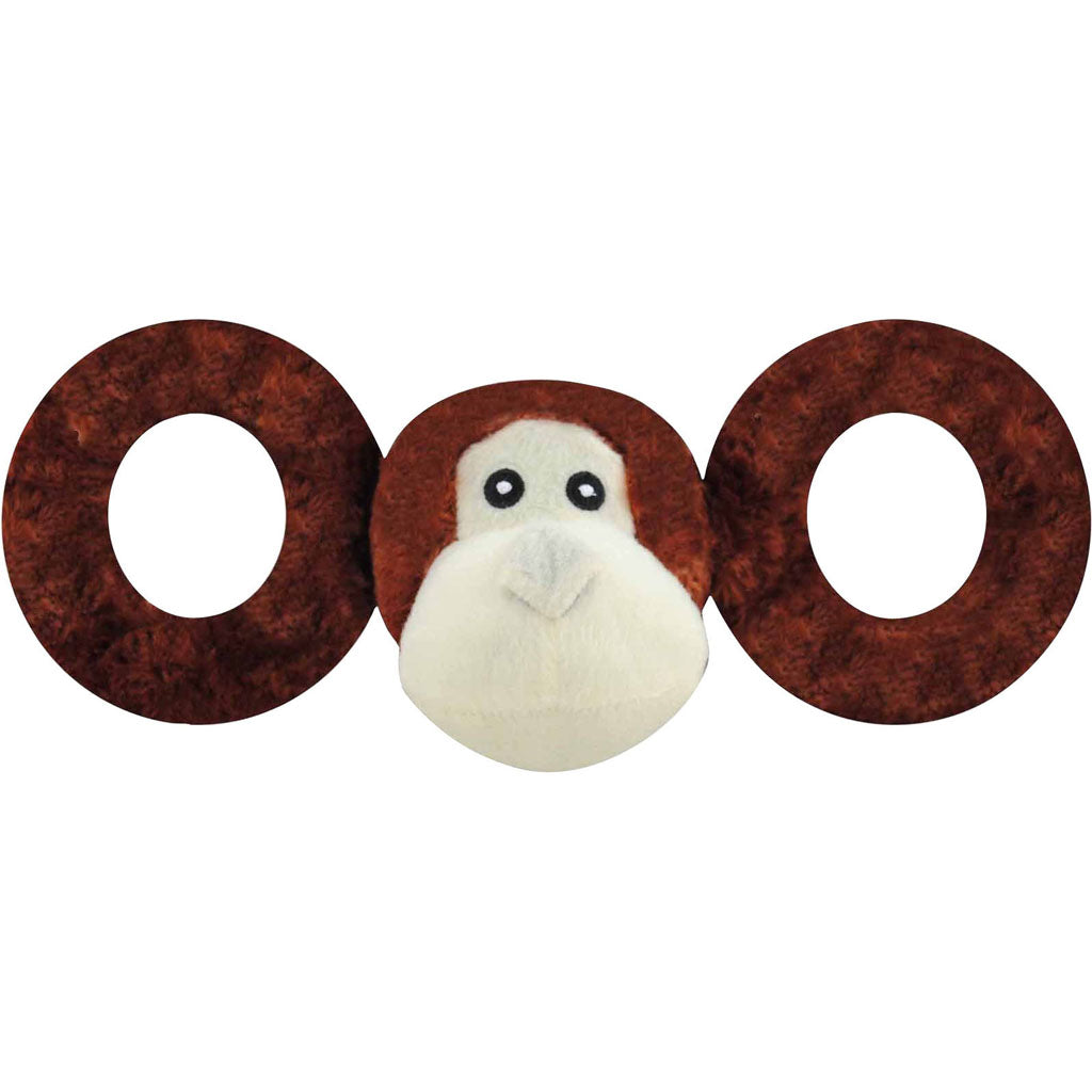 Jolly Pets Tug-A-Mals Monkey (BROWN, XL-6 IN)