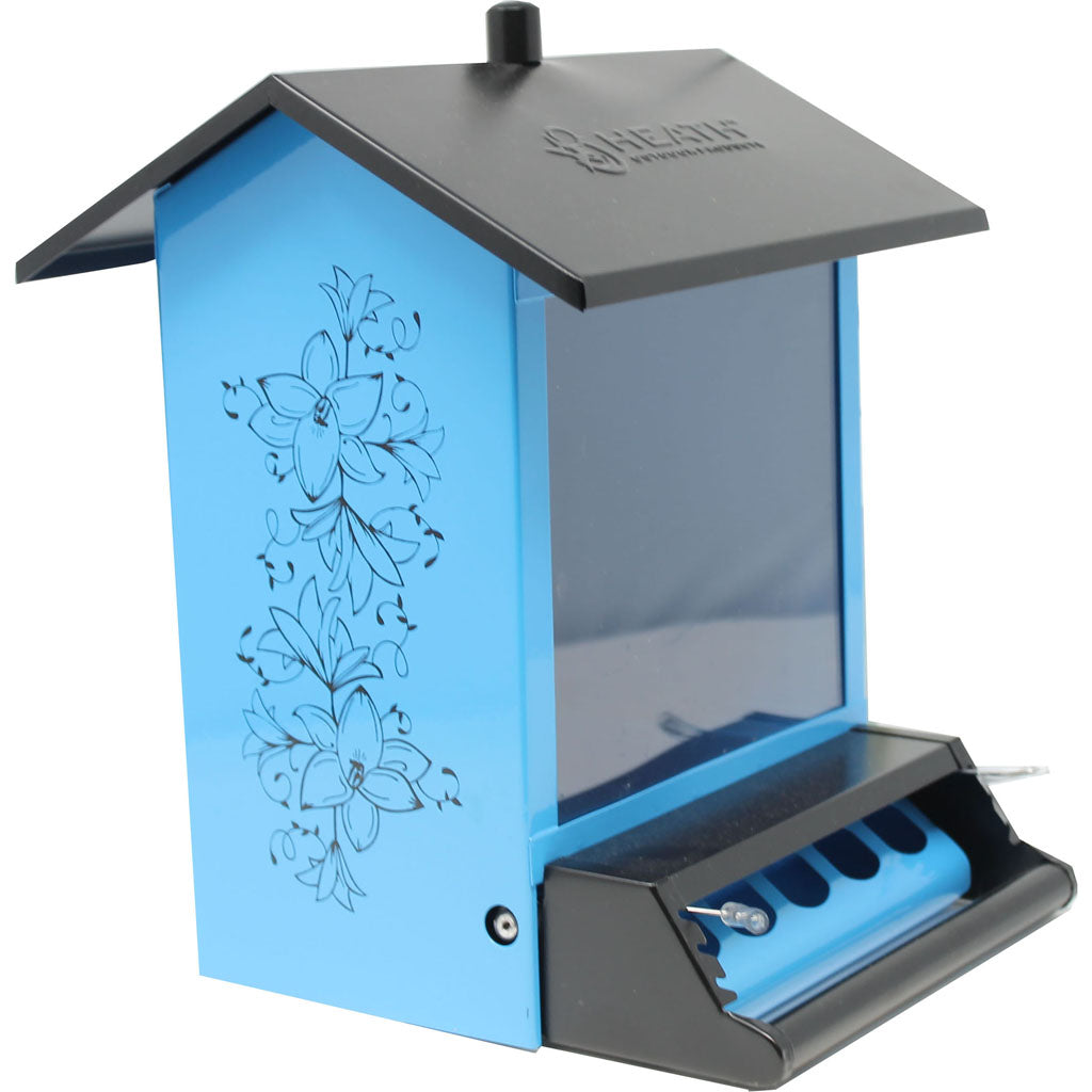 Squirrel Resistant Feeder (BLUE, 5 LB CAP)