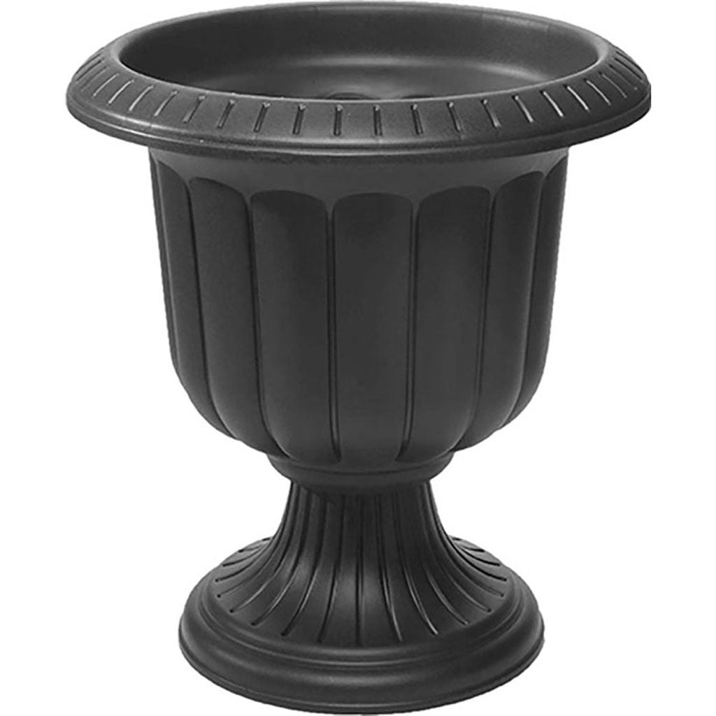 Classic Urn Planter (BLACK, 19 IN)