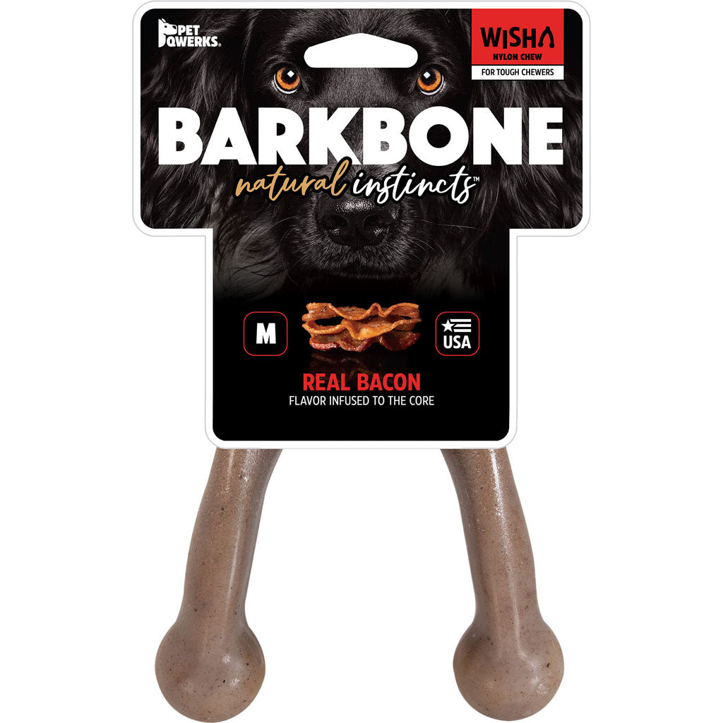 Wish Barkbone Usa Dog Chew (BACON, MD)
