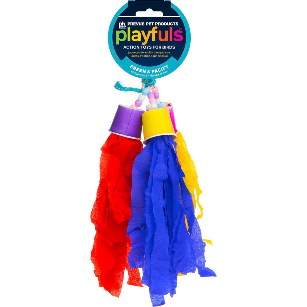 Rocket Tails Bird Toy