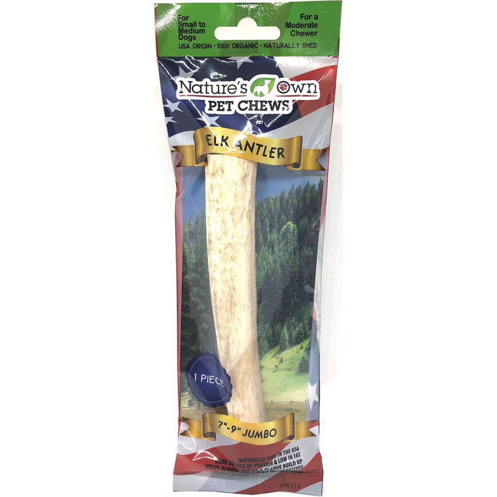 Nature'S Own Usa Elk Antler (NATURAL, 7-9 IN-JUMBO)