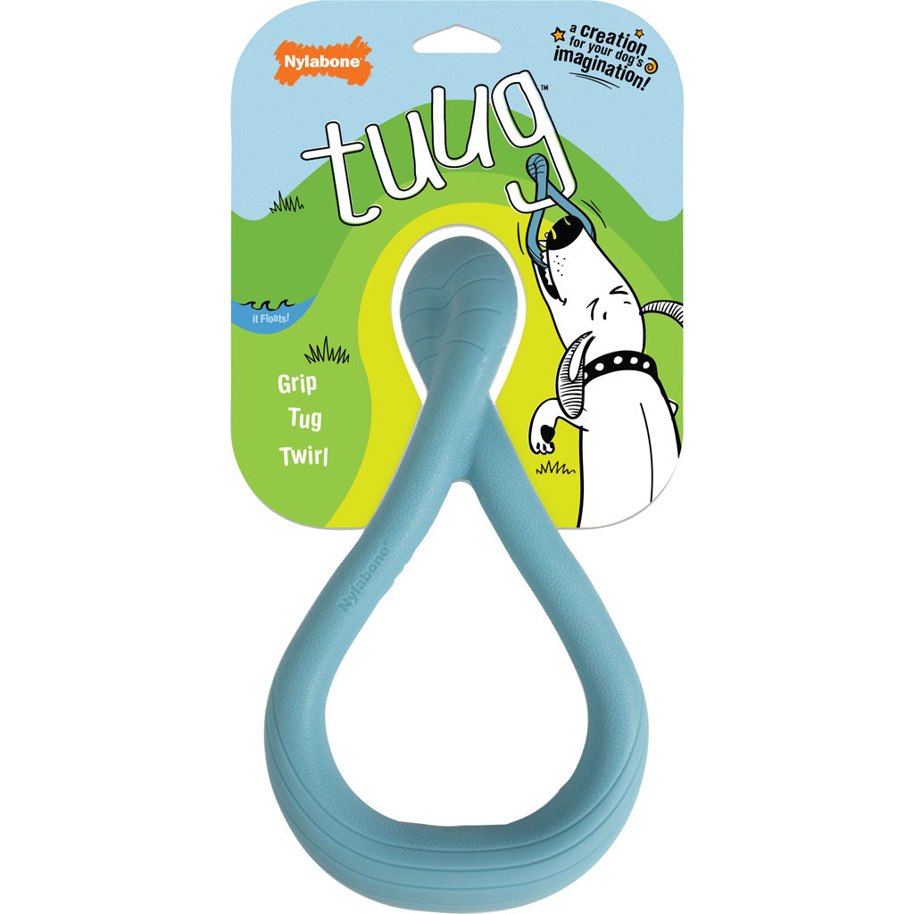 Nylabone Creative Play Tuug (BLUE, LG)