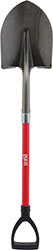 Bond Round Point Shovel Fiberglass D Handle (RED, 42 IN)