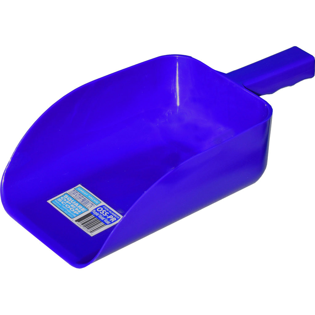 Tuff Stuff Open Scoop Square (BLUE, 5 QT)