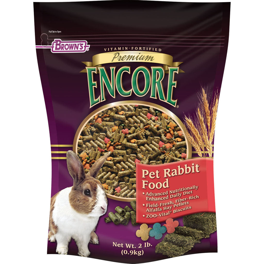 Encore Premium Pet Rabbit Food (2 LB)