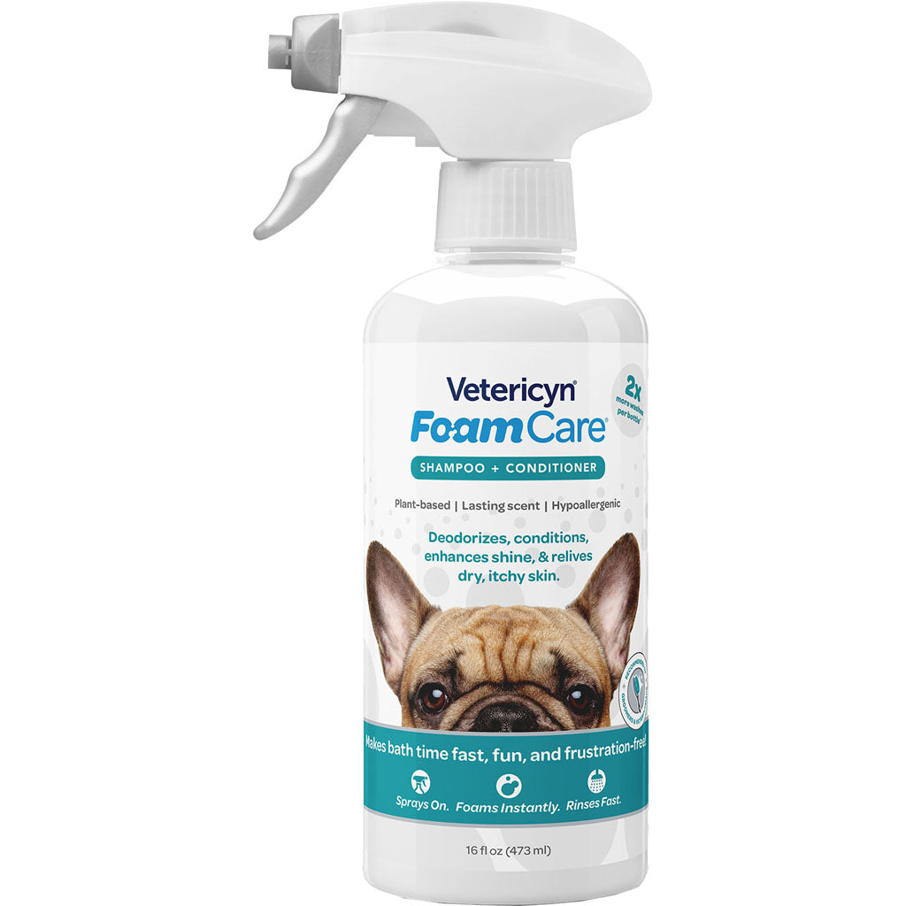 Vetericyn Foamcare Shampoo & Conditioner (16 OZ)