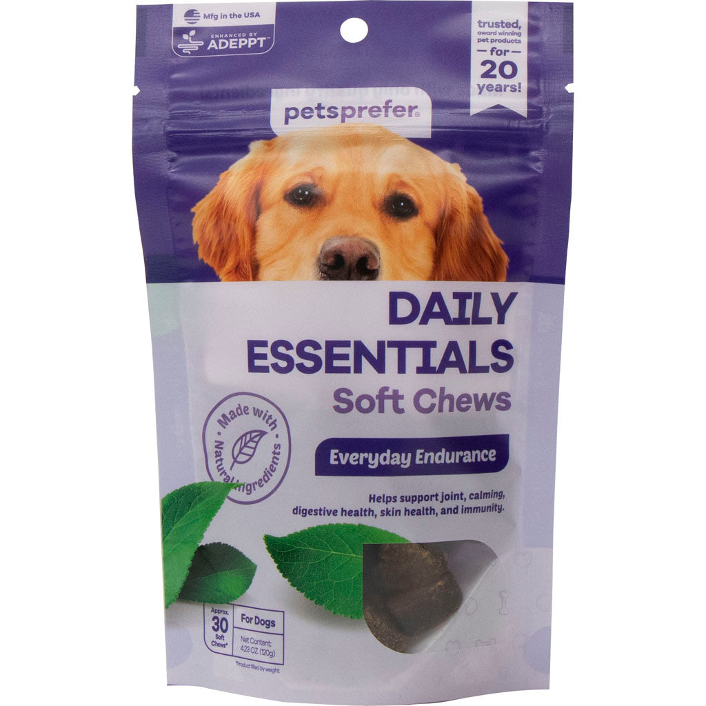 Pets Prefer Daily Essentials Soft Chews For Dogs (30 CT)
