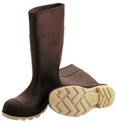 Tingley Profile Plain Toe Knee Boot (DARK BROWN, SZ 10)