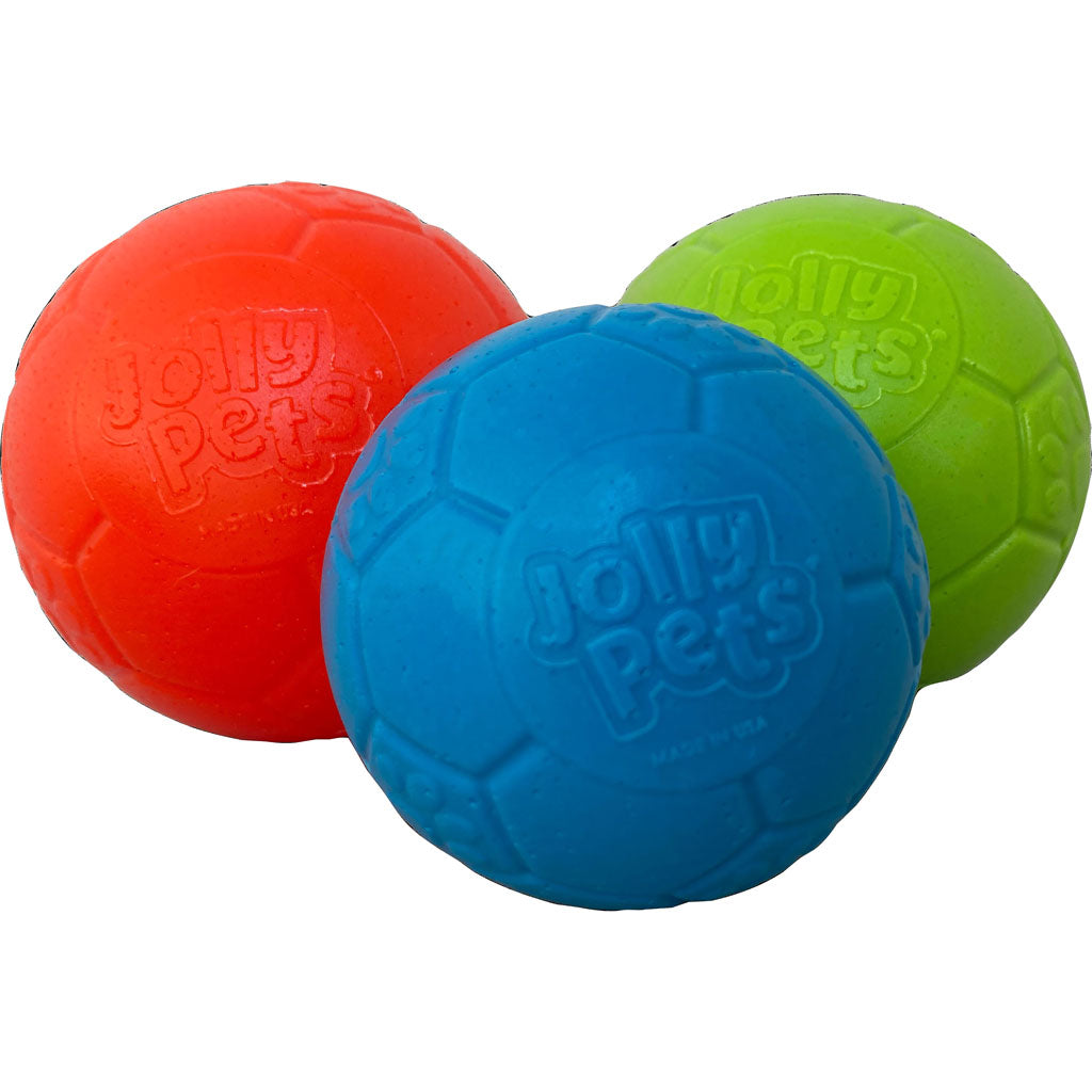 Jolly Pets Soccer Ball (ASSORTED, MINI-4 IN)