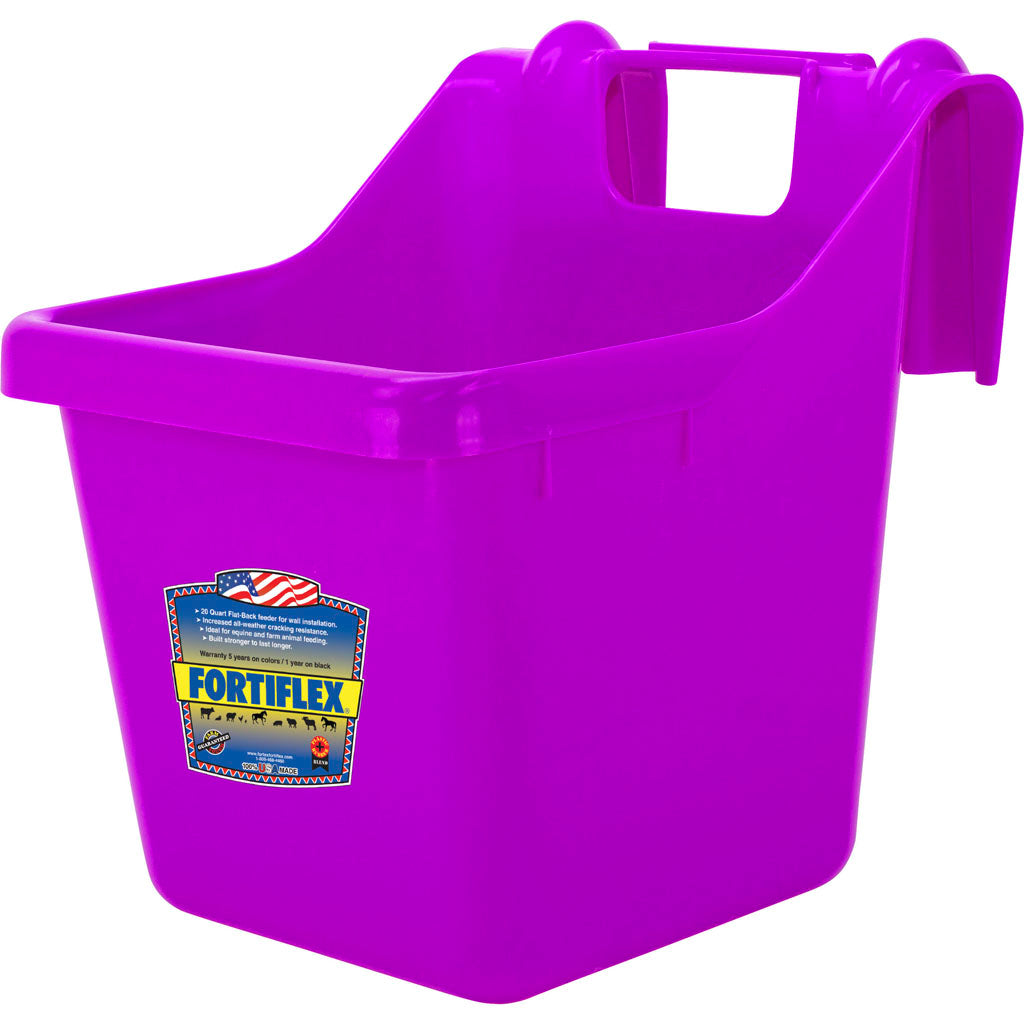 Fortiflex Hook Over Feeder (BRIGHT PURPLE, 16 QT)