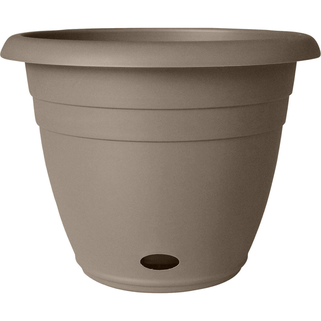 Southern Patio Jackson Self-Watering Planter (GREIGE, 13 IN)