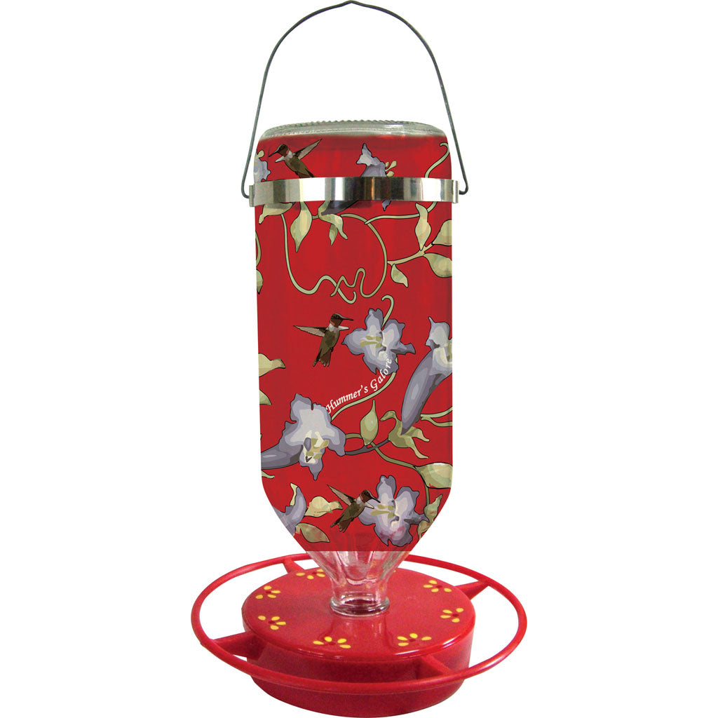 Hummer'S Galore New Vine Hummingbird Feeder (RED, 32 OZ)