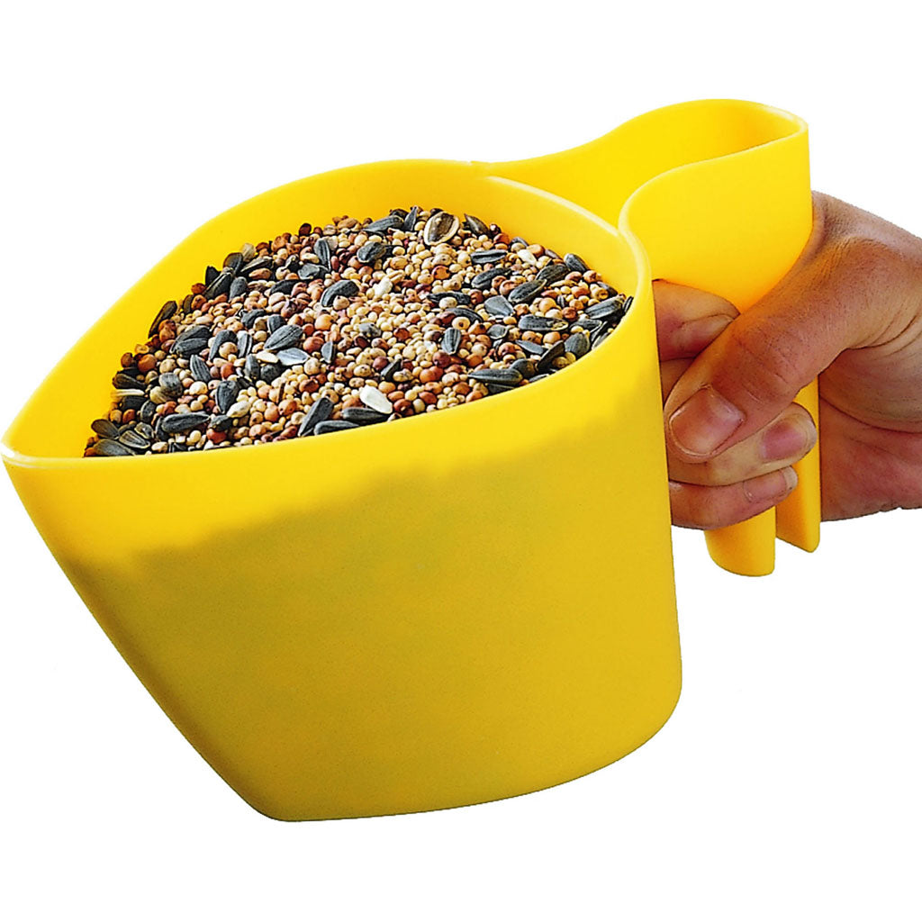 Scoop N' Fill Scooper (YELLOW, 4 CUP CAP)