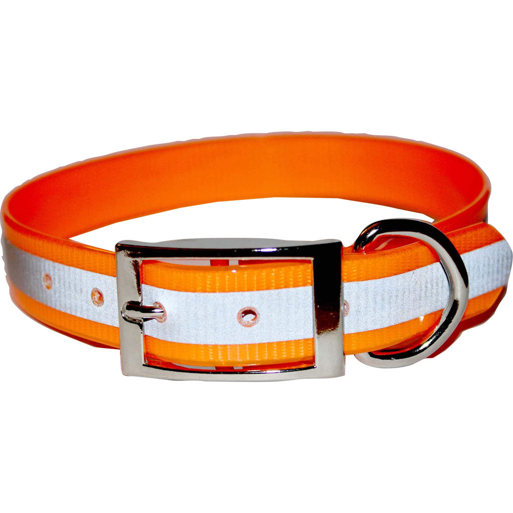 Sunglo Reflective Dog Collar (ORANGE, 1 X 23 IN) [048195]