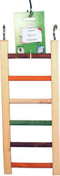 Happy Beaks Wooden Hanging Ladder (14X5.5X.75 IN)