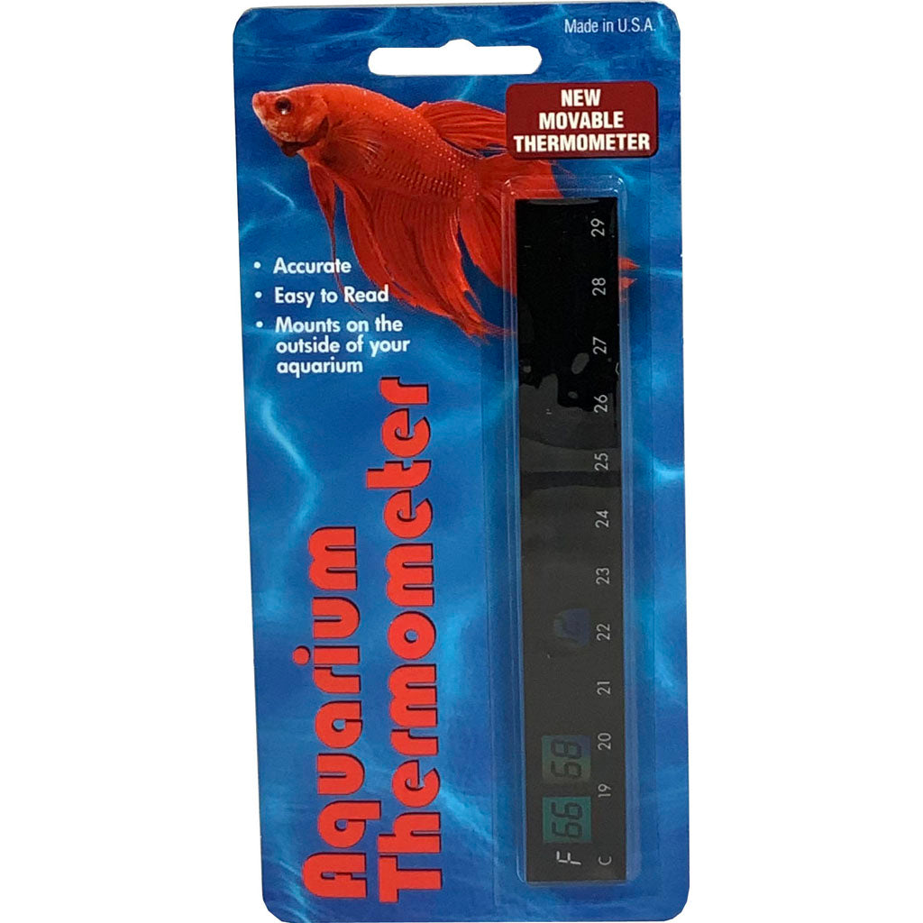 Liquid Crystal Horizontal Aquarium Thermometer (LG)