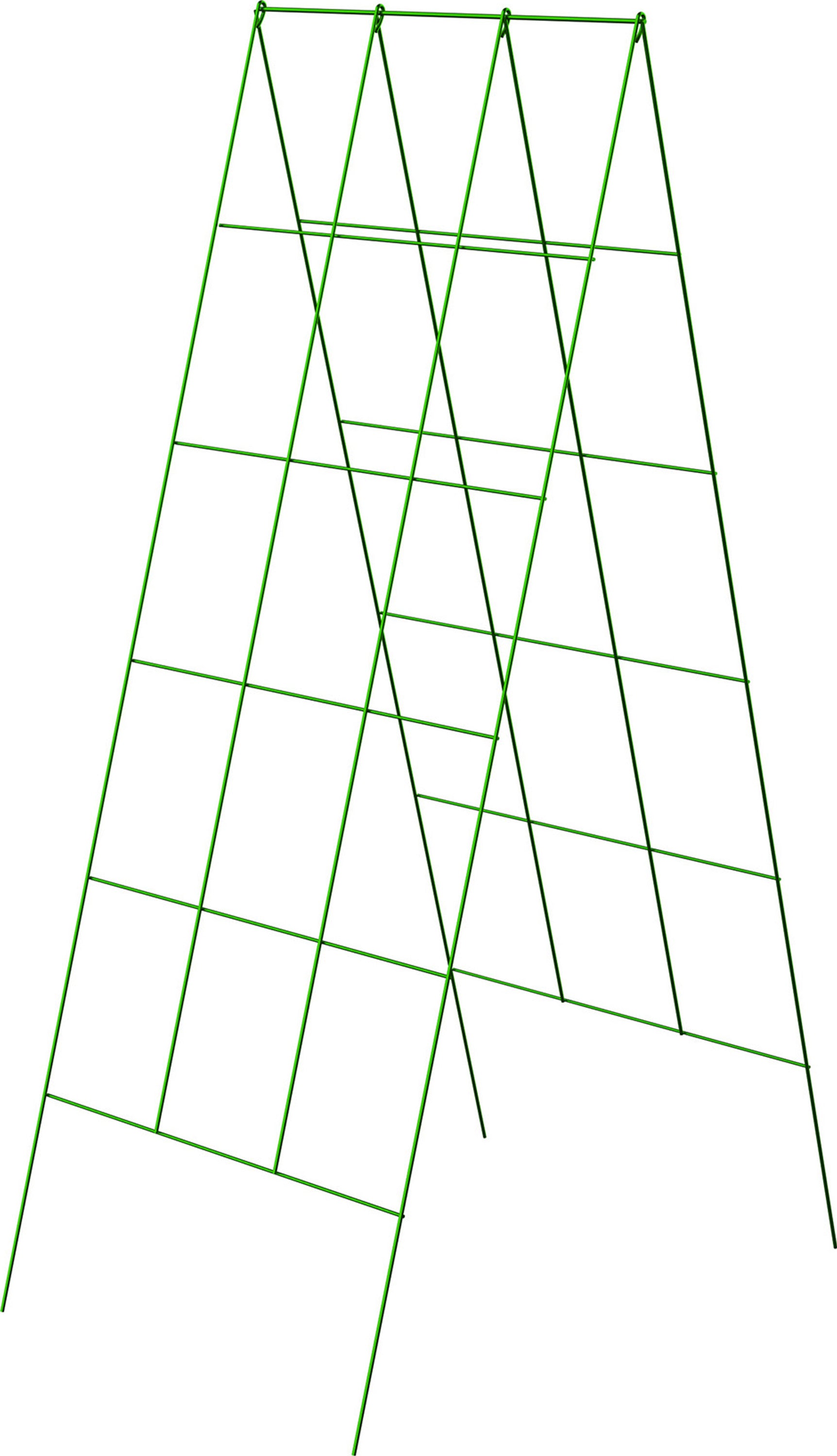 A-Frame Plant Support Trellis (GREEN, 48X18 IN)
