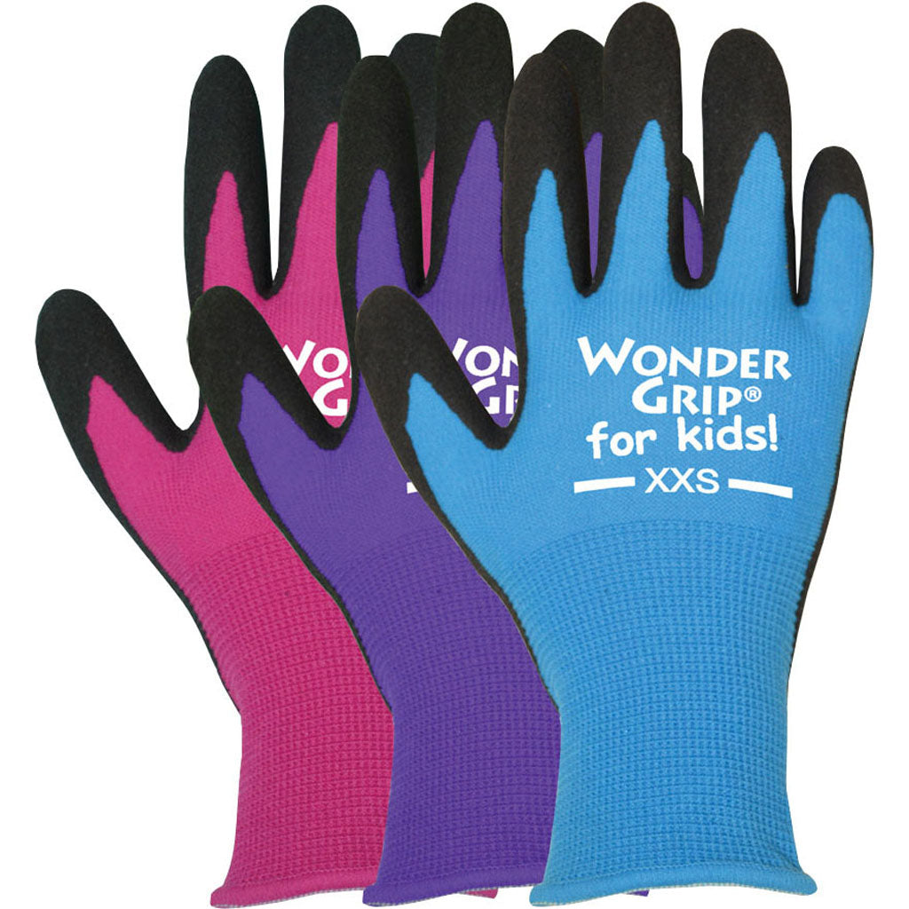 Wonder Grip Nicely Nimble Garden Gloves For Kids (ASSORTED, XS)