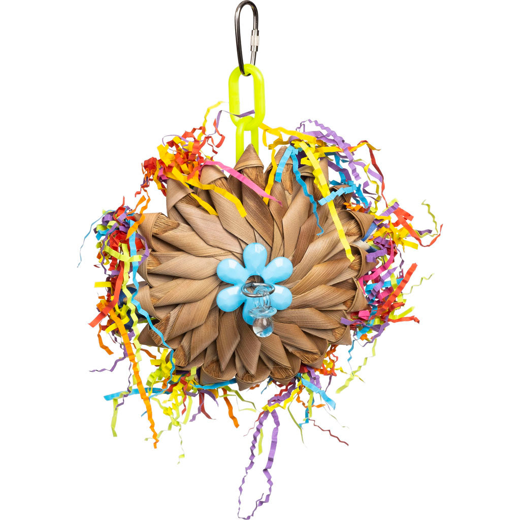 Preening Wheel Bird Toy (7X3X8 IN)