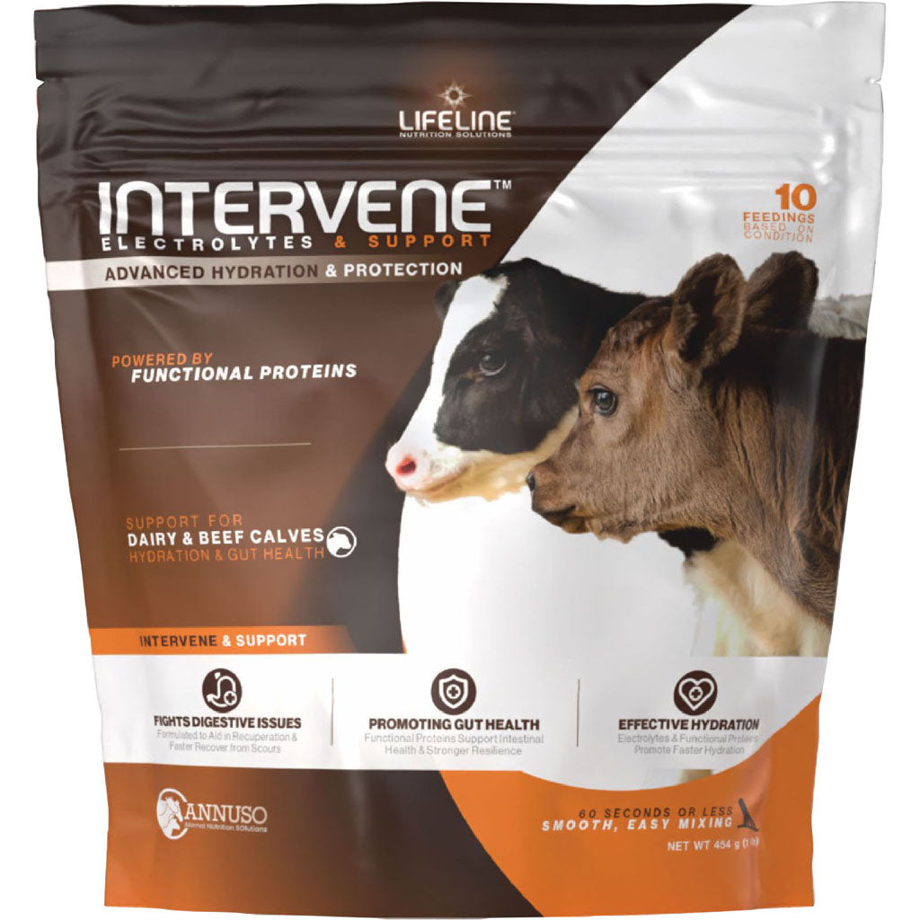 Lifeline Intervene Electrolytes For Calves (1 LB)