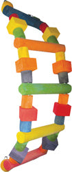 Happy Beaks Wooden Ladder (26X7 IN)