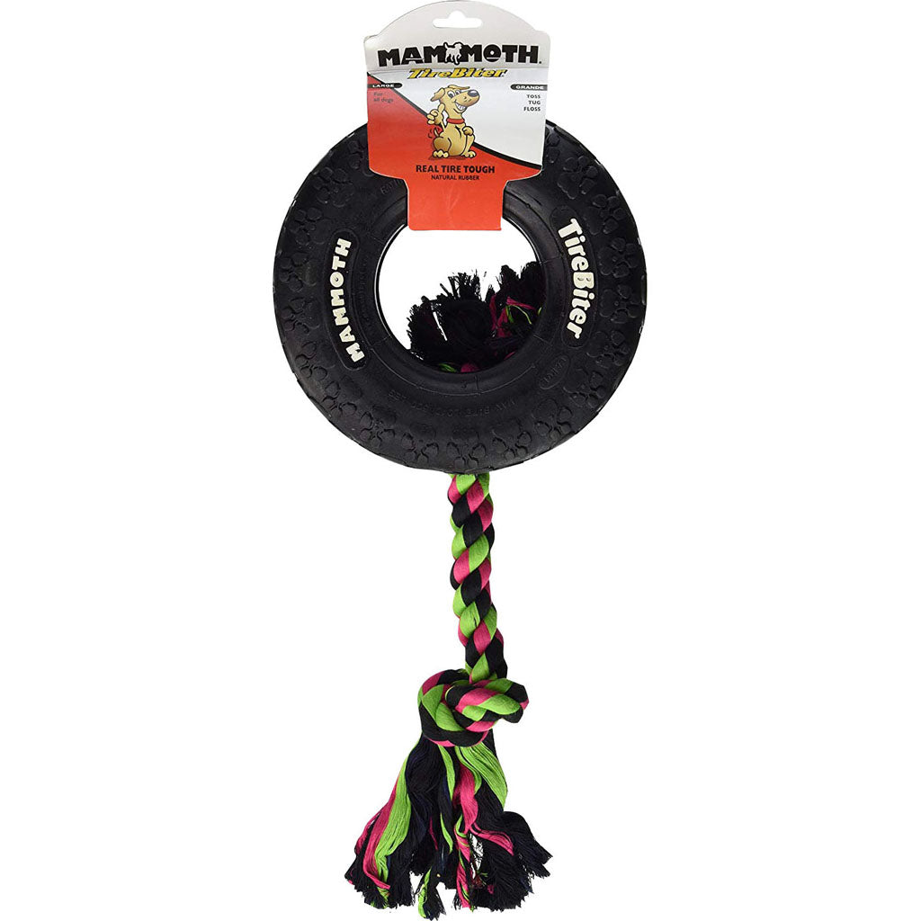 Tirebiter Ii W/Rope (BLACK, 6 IN)